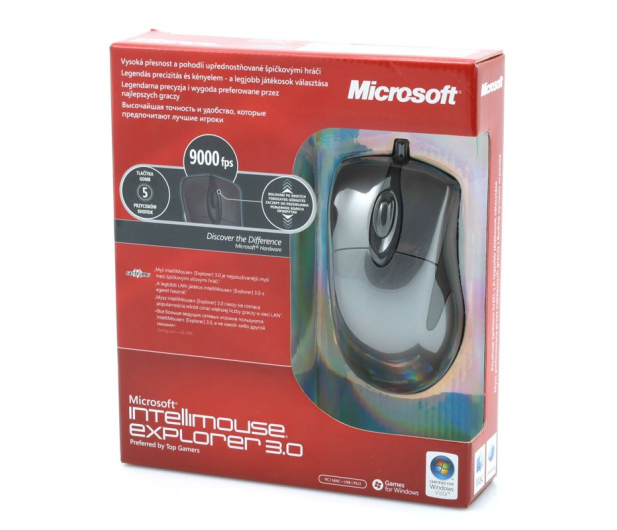 Microsoft IntelliMouse Explorer 3.0 grafitowa PS/2/USB - 12765 - zdjęcie 2
